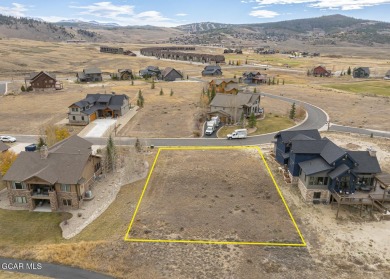 Great flat and buildable lot on the first (#1) green of Grand on Grand Elk Ranch and Club in Colorado - for sale on GolfHomes.com, golf home, golf lot