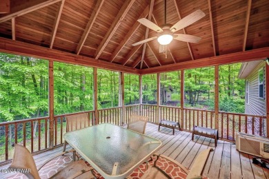 This easy living ranch style home, built in 2013, features wide on The Hideout Golf in Pennsylvania - for sale on GolfHomes.com, golf home, golf lot