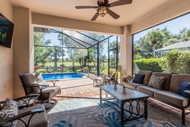Welcome to the stunning Rafael model pool home, located in Avila on Pelican Preserve Golf Club in Florida - for sale on GolfHomes.com, golf home, golf lot