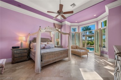Prepare to be enchanted by the prestigious 5426 sq ft, two-story on The Rookery At Marco in Florida - for sale on GolfHomes.com, golf home, golf lot