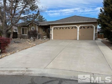 Very Spacious single story on a cul-de-sac, nice level lot near on Dayton Valley Golf Club At Legado in Nevada - for sale on GolfHomes.com, golf home, golf lot