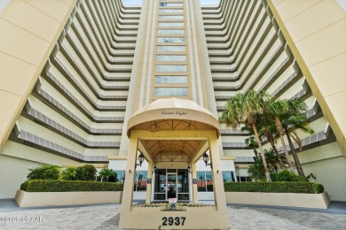 COME HOME TO THIS ELEGANTLY MODERN TAKE ON RELAXED BEACHFRONT on Oceans Golf Club in Florida - for sale on GolfHomes.com, golf home, golf lot