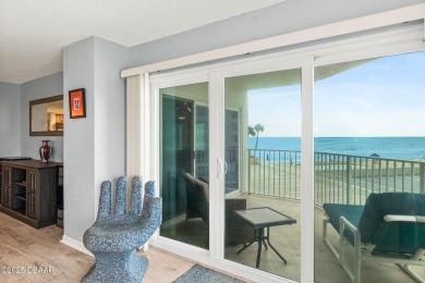 COME HOME TO THIS ELEGANTLY MODERN TAKE ON RELAXED BEACHFRONT on Oceans Golf Club in Florida - for sale on GolfHomes.com, golf home, golf lot