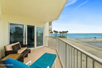 COME HOME TO THIS ELEGANTLY MODERN TAKE ON RELAXED BEACHFRONT on Oceans Golf Club in Florida - for sale on GolfHomes.com, golf home, golf lot