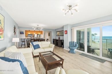 COME HOME TO THIS ELEGANTLY MODERN TAKE ON RELAXED BEACHFRONT on Oceans Golf Club in Florida - for sale on GolfHomes.com, golf home, golf lot