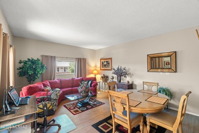 This well-maintained townhome offers elevated golf course and on Desert Hills Golf Club of Green Valley in Arizona - for sale on GolfHomes.com, golf home, golf lot