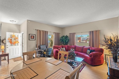 This well-maintained townhome offers elevated golf course and on Desert Hills Golf Club of Green Valley in Arizona - for sale on GolfHomes.com, golf home, golf lot