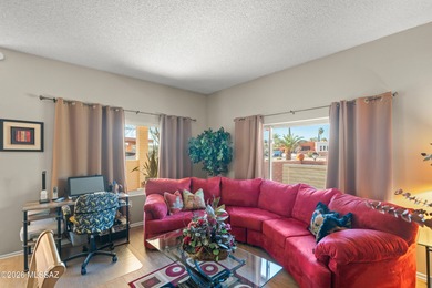 This well-maintained townhome offers elevated golf course and on Desert Hills Golf Club of Green Valley in Arizona - for sale on GolfHomes.com, golf home, golf lot