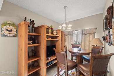 This well-maintained townhome offers elevated golf course and on Desert Hills Golf Club of Green Valley in Arizona - for sale on GolfHomes.com, golf home, golf lot