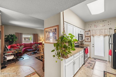 This well-maintained townhome offers elevated golf course and on Desert Hills Golf Club of Green Valley in Arizona - for sale on GolfHomes.com, golf home, golf lot