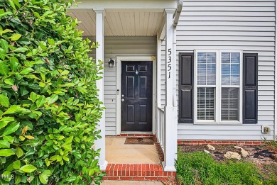 Welcome to 5351 Cog Hill Court, a rare end-unit townhome in the on Hedingham Golf and Athletic Club in North Carolina - for sale on GolfHomes.com, golf home, golf lot