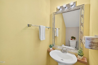 Welcome to 5351 Cog Hill Court, a rare end-unit townhome in the on Hedingham Golf and Athletic Club in North Carolina - for sale on GolfHomes.com, golf home, golf lot
