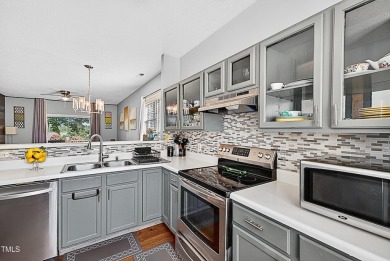 Welcome to 5351 Cog Hill Court, a rare end-unit townhome in the on Hedingham Golf and Athletic Club in North Carolina - for sale on GolfHomes.com, golf home, golf lot