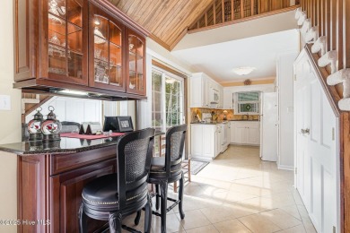 Experience lakeside living in this pristine 4 bed, 3 bath home on Seven Lakes Country Club in North Carolina - for sale on GolfHomes.com, golf home, golf lot