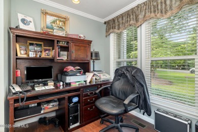 Experience lakeside living in this pristine 4 bed, 3 bath home on Seven Lakes Country Club in North Carolina - for sale on GolfHomes.com, golf home, golf lot
