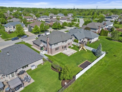 Picture Perfect Home, brick and stone 2 story, located in the on Woodbine Golf Course in Illinois - for sale on GolfHomes.com, golf home, golf lot