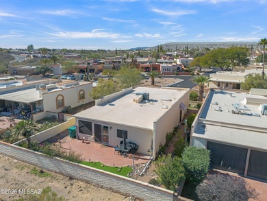 This well-maintained townhome offers elevated golf course and on Desert Hills Golf Club of Green Valley in Arizona - for sale on GolfHomes.com, golf home, golf lot