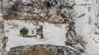 This charming tri-level home is situated on 2.5 acres of on Pine Knob Golf Club - Hawk in Michigan - for sale on GolfHomes.com, golf home, golf lot