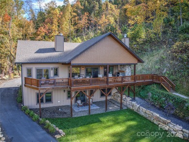 New construction, one of kind 5.7-acre property only minutes to on Waynesville Country Club Inn in North Carolina - for sale on GolfHomes.com, golf home, golf lot