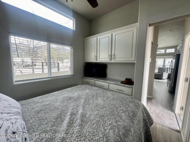 Beautifully maintained, immaculate 2022 CAVCO unit in the Star on Star Valley RV Golf Course in Wyoming - for sale on GolfHomes.com, golf home, golf lot