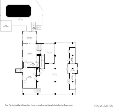 This updated waterfront stilt (DID NOT FLOOD) home in Crystal on Plantation Inn and Golf Resort  in Florida - for sale on GolfHomes.com, golf home, golf lot