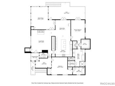 This updated waterfront stilt (DID NOT FLOOD) home in Crystal on Plantation Inn and Golf Resort  in Florida - for sale on GolfHomes.com, golf home, golf lot