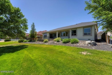 Located on the 12th Fairway, this beautifully-maintained custom on Silver Oak Golf Course in Nevada - for sale on GolfHomes.com, golf home, golf lot