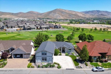 Located on the 12th Fairway, this beautifully-maintained custom on Silver Oak Golf Course in Nevada - for sale on GolfHomes.com, golf home, golf lot
