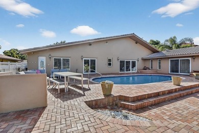 RARELY AVAILABLE POOL, LAKE  and GOLF COURSE views from this on Jacaranda Golf Club in Florida - for sale on GolfHomes.com, golf home, golf lot