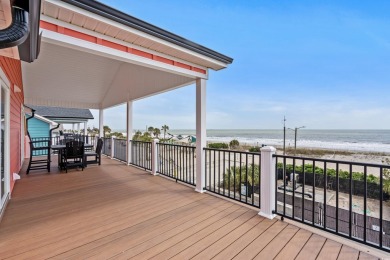 Gorgeous and stunning oceanfront home on a corner lot with ample on Prestwick Country Club in South Carolina - for sale on GolfHomes.com, golf home, golf lot