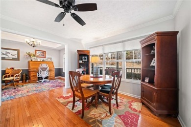 Charming Cape Cod on corner lot in the desirable gated, lake and on The Highlands Course at Lake Arrowhead in Georgia - for sale on GolfHomes.com, golf home, golf lot