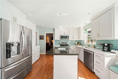 Charming Cape Cod on corner lot in the desirable gated, lake and on The Highlands Course at Lake Arrowhead in Georgia - for sale on GolfHomes.com, golf home, golf lot