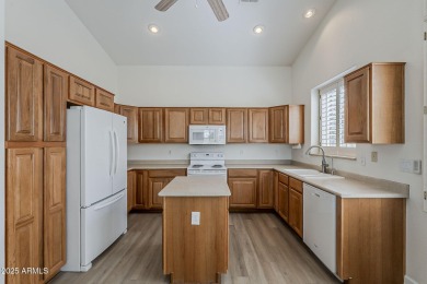 Experience desert living in this turnkey golf course home, in on Arizona Traditions Golf Club in Arizona - for sale on GolfHomes.com, golf home, golf lot