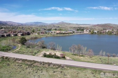 One of a kind estate lot with lake recreation rights backing to on Mariana Butte Golf Course in Colorado - for sale on GolfHomes.com, golf home, golf lot