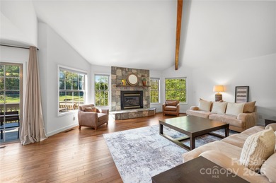 Tucked along the 8th hole of Apple Valley Golf Course, this on Rumbling Bald Resort on Lake Lure in North Carolina - for sale on GolfHomes.com, golf home, golf lot
