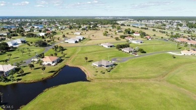 Experience the best of coastal living in this serene on Burnt Store Golf Club in Florida - for sale on GolfHomes.com, golf home, golf lot