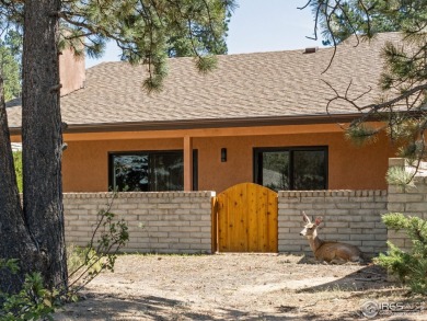 Experience elevated mountain living in this fully remodeled on Lake Estes Golf Course in Colorado - for sale on GolfHomes.com, golf home, golf lot