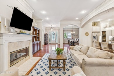 Live Luxuriously in *Literally* the former Toll Brothers model on Hampton Hall Club in South Carolina - for sale on GolfHomes.com, golf home, golf lot