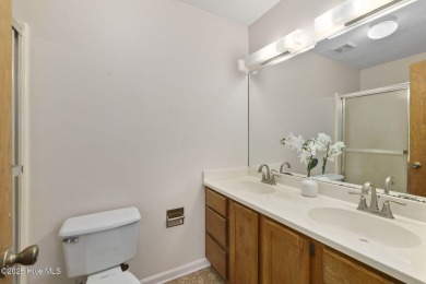 This 2-bedroom, 3-bath home, second row from the sound, offers a on The Country Club of the Crystal Coast in North Carolina - for sale on GolfHomes.com, golf home, golf lot