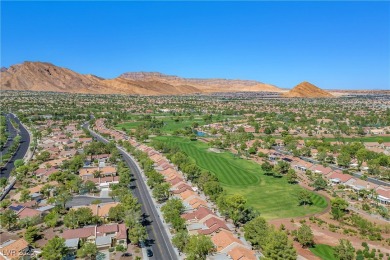 Discover this Linden model townhome in Sun City Summerlin, set on Highland Falls Golf Club in Nevada - for sale on GolfHomes.com, golf home, golf lot