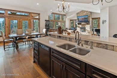 SPECTACULAR AND PRIVATE RETREAT SETTING AMONGST THE TREES IN on Hayden Lake Country Club in Idaho - for sale on GolfHomes.com, golf home, golf lot