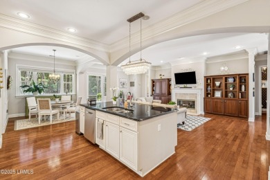 Live Luxuriously in *Literally* the former Toll Brothers model on Hampton Hall Club in South Carolina - for sale on GolfHomes.com, golf home, golf lot