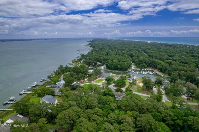 This 2-bedroom, 3-bath home, second row from the sound, offers a on The Country Club of the Crystal Coast in North Carolina - for sale on GolfHomes.com, golf home, golf lot