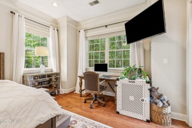 Live Luxuriously in *Literally* the former Toll Brothers model on Hampton Hall Club in South Carolina - for sale on GolfHomes.com, golf home, golf lot