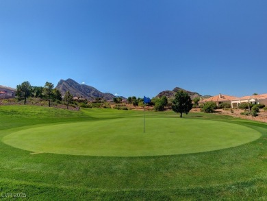 Golf course townhome with mountain and sunset views in Sun City on Highland Falls Golf Club in Nevada - for sale on GolfHomes.com, golf home, golf lot