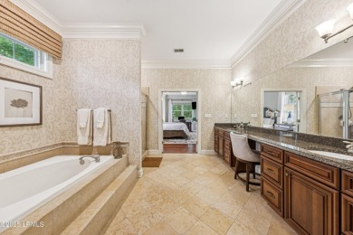 Live Luxuriously in *Literally* the former Toll Brothers model on Hampton Hall Club in South Carolina - for sale on GolfHomes.com, golf home, golf lot