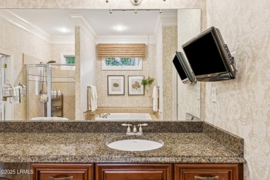 Live Luxuriously in *Literally* the former Toll Brothers model on Hampton Hall Club in South Carolina - for sale on GolfHomes.com, golf home, golf lot