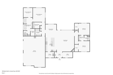 Rare single-level living on nearly an acre inside the city on Grants Pass Golf Club in Oregon - for sale on GolfHomes.com, golf home, golf lot