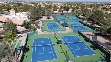 Golf course townhome with mountain and sunset views in Sun City on Highland Falls Golf Club in Nevada - for sale on GolfHomes.com, golf home, golf lot