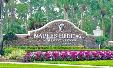 End unit 2 Bedroom + Den Condo - Highly sought after floor plan on Naples Heritage Golf and Country Club in Florida - for sale on GolfHomes.com, golf home, golf lot